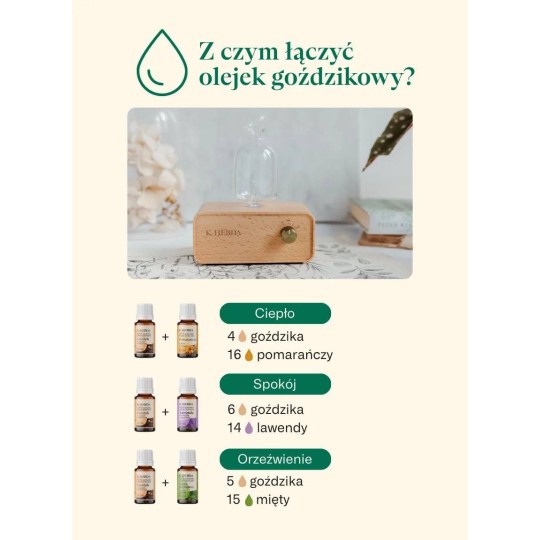 Olejek goździkowy (do domowej apteczki) - Klaudyna Hebda