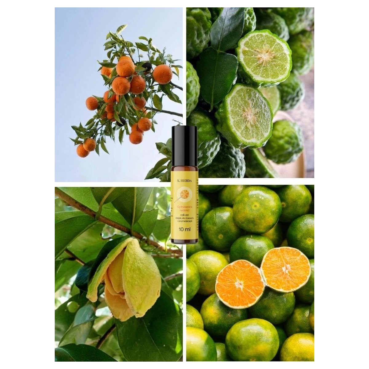 Roll-on Cytrusowa radość - Klaudyna Hebda Nature