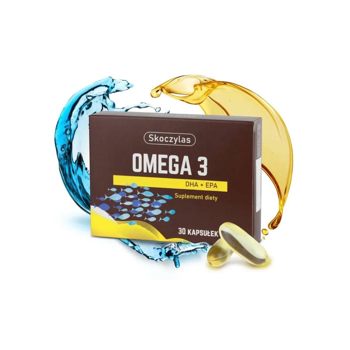 OMEGA 3 D3 + K2 MK7 (DHA 712 mg + EPA 254 mg) / Skoczylas