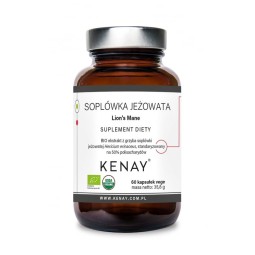 Soplówka jeżowata Lion's Mane (60 kapsułek vege) Kenay