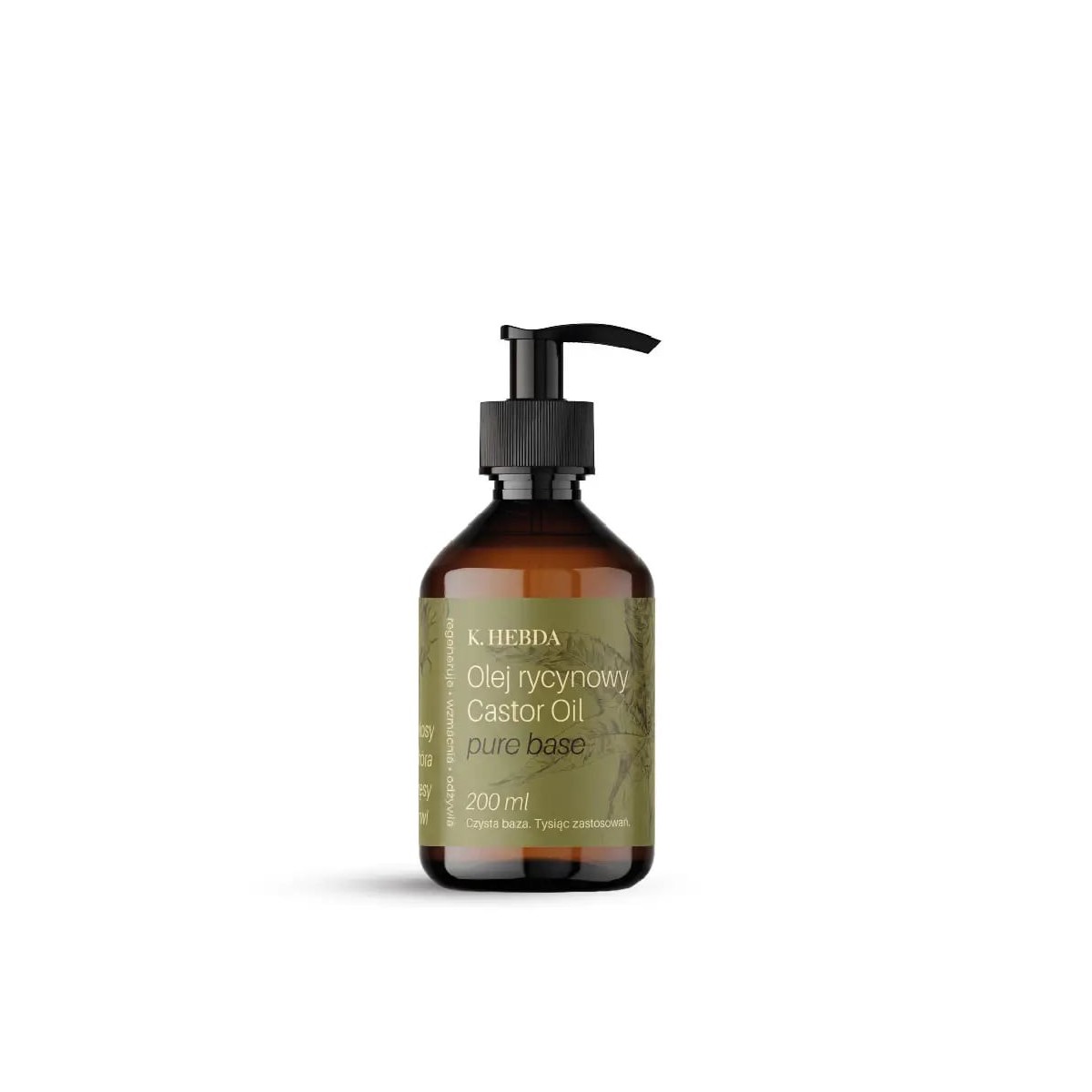 Olej rycynowy (100% czysty, tłoczony na zimno) - Klaudyna Hebda