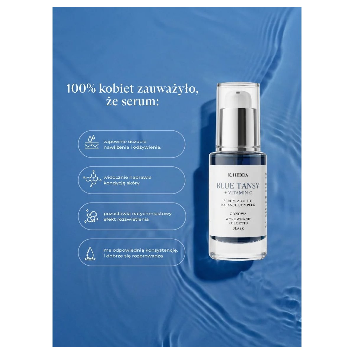 Serum z witaminą C i olejkiem Blue Tansy