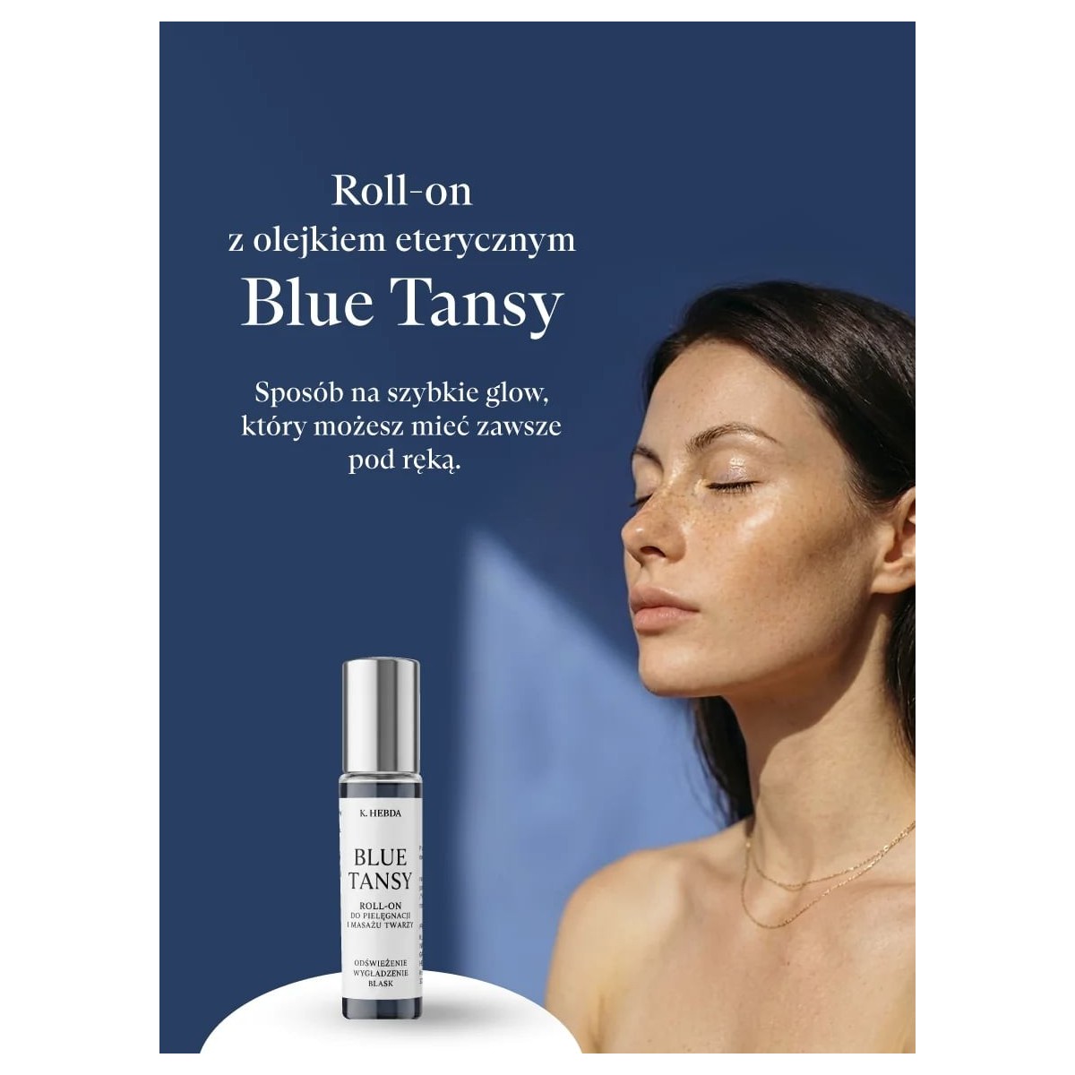 Blue Tansy – roll-on do pielęgnacji i masażu twarzy