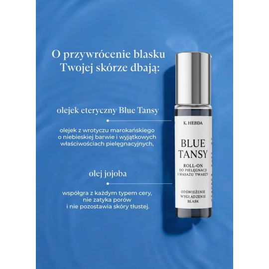 Blue Tansy – roll-on do pielęgnacji i masażu twarzy