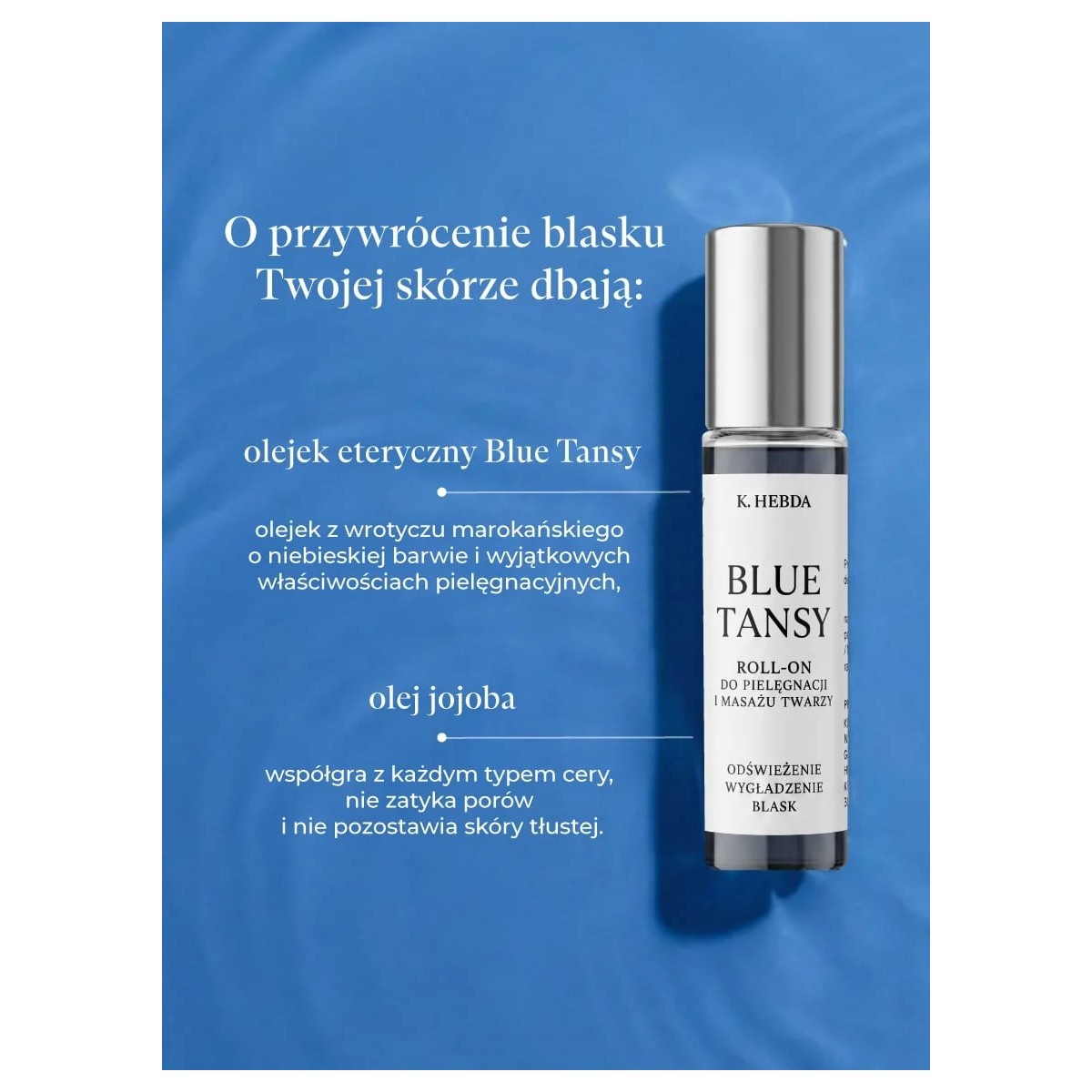 Blue Tansy – roll-on do pielęgnacji i masażu twarzy