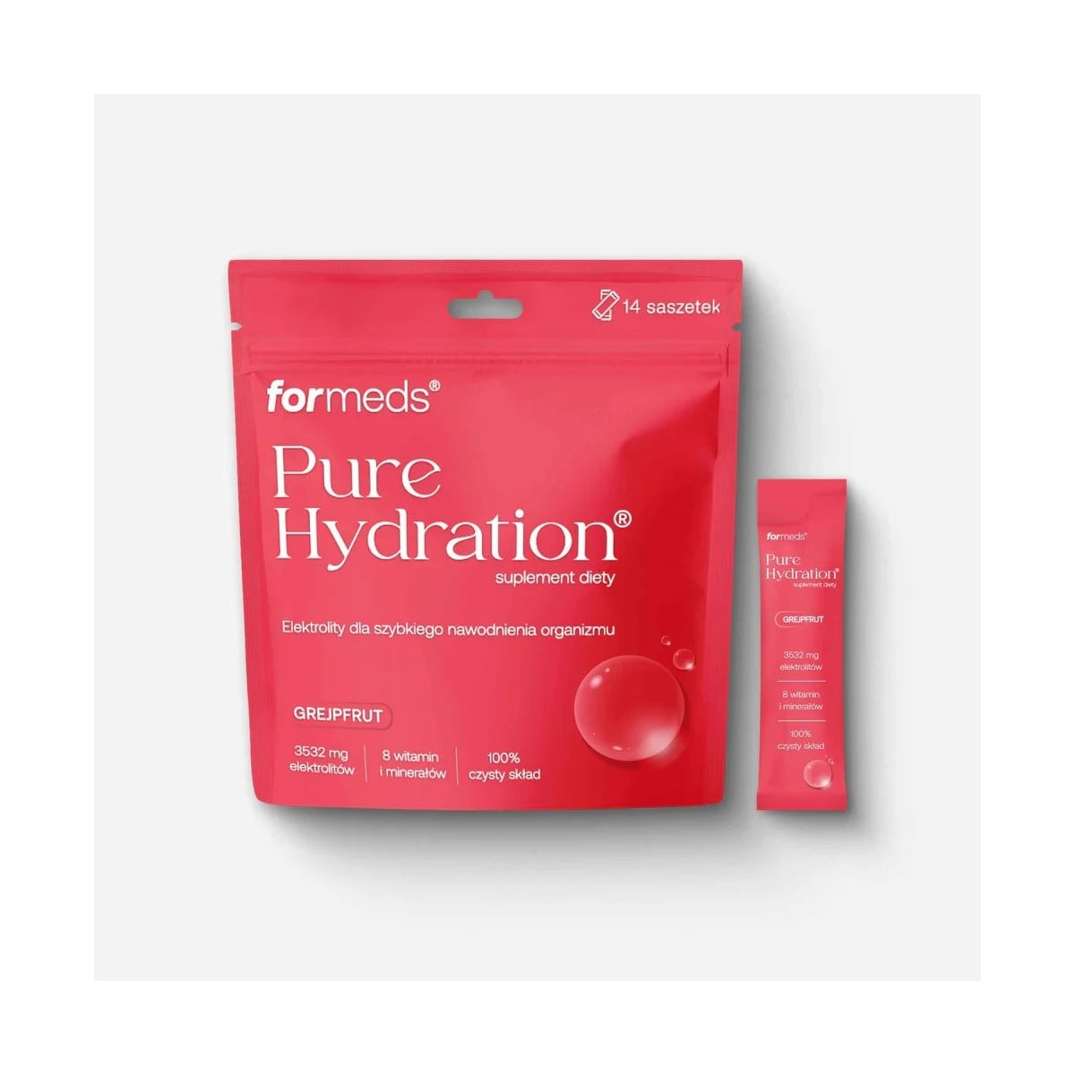 Pure Hydration – formeds | Elektrolity suplement | Nawadniaj się