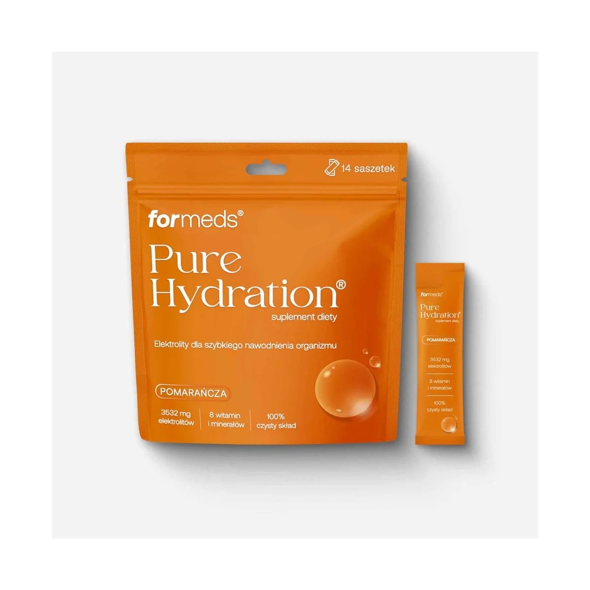 Pure Hydration Pomarańcza - Elektrolity