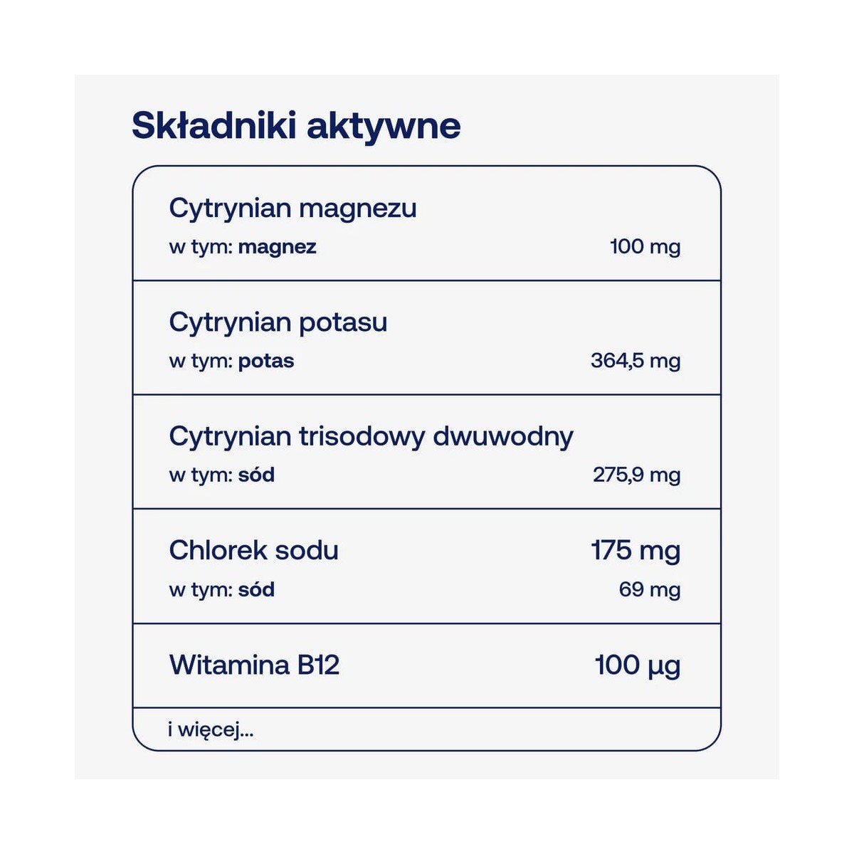 Pure Hydration Pomarańcza - Elektrolity