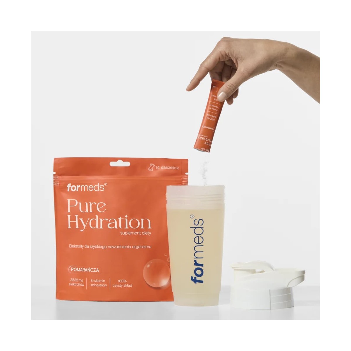 Pure Hydration Pomarańcza - Elektrolity