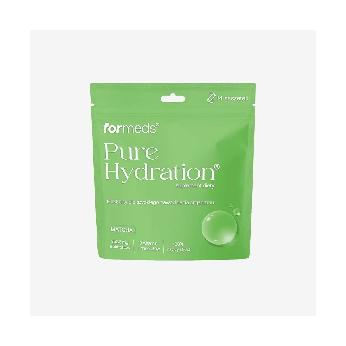 Pure Hydration | Grejpfrut, pomarańcza i matcha | Polski Producent