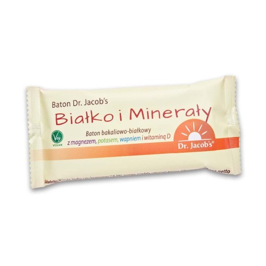 Baton proteinowy Dr. Jacob's Białko i Minerały