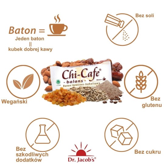 Baton Chi-Cafe balans - bakalie-kawa - Dr. Jacob's