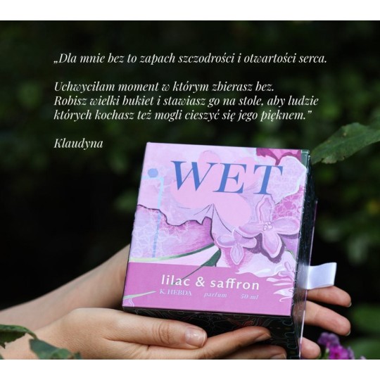 Perfumy Wet Lilac - Klaudyna Hebda Nature