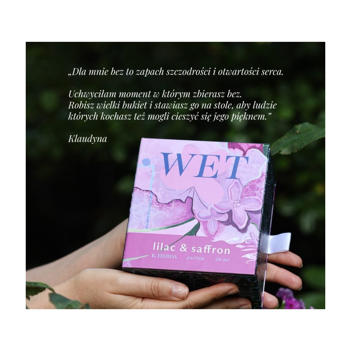 Perfumy Wet Lilac - Klaudyna Hebda Nature