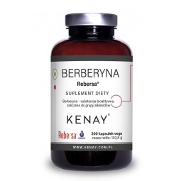 Berberyna REBERSA® (300 kapsułek) - suplement diety
