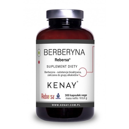 Berberyna REBERSA® (300 kapsułek) - suplement diety