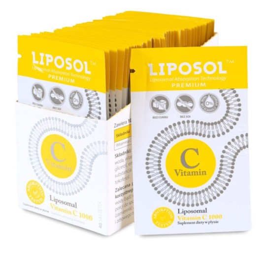 Liposol™ Liposomalna witamina C 1000 mg x 40 saszetek