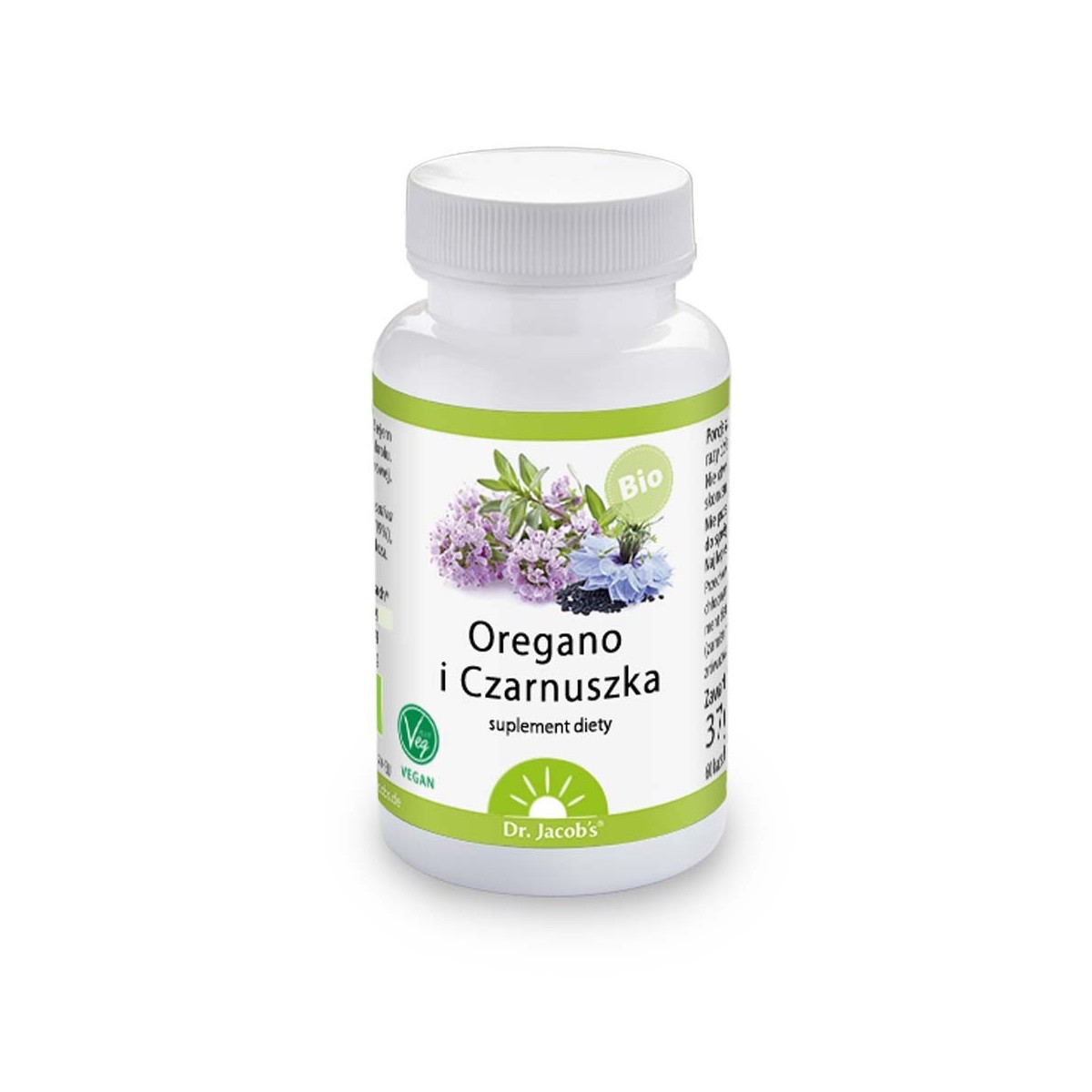 Oregano i Czarnuszka - Dr. Jacob's Poland