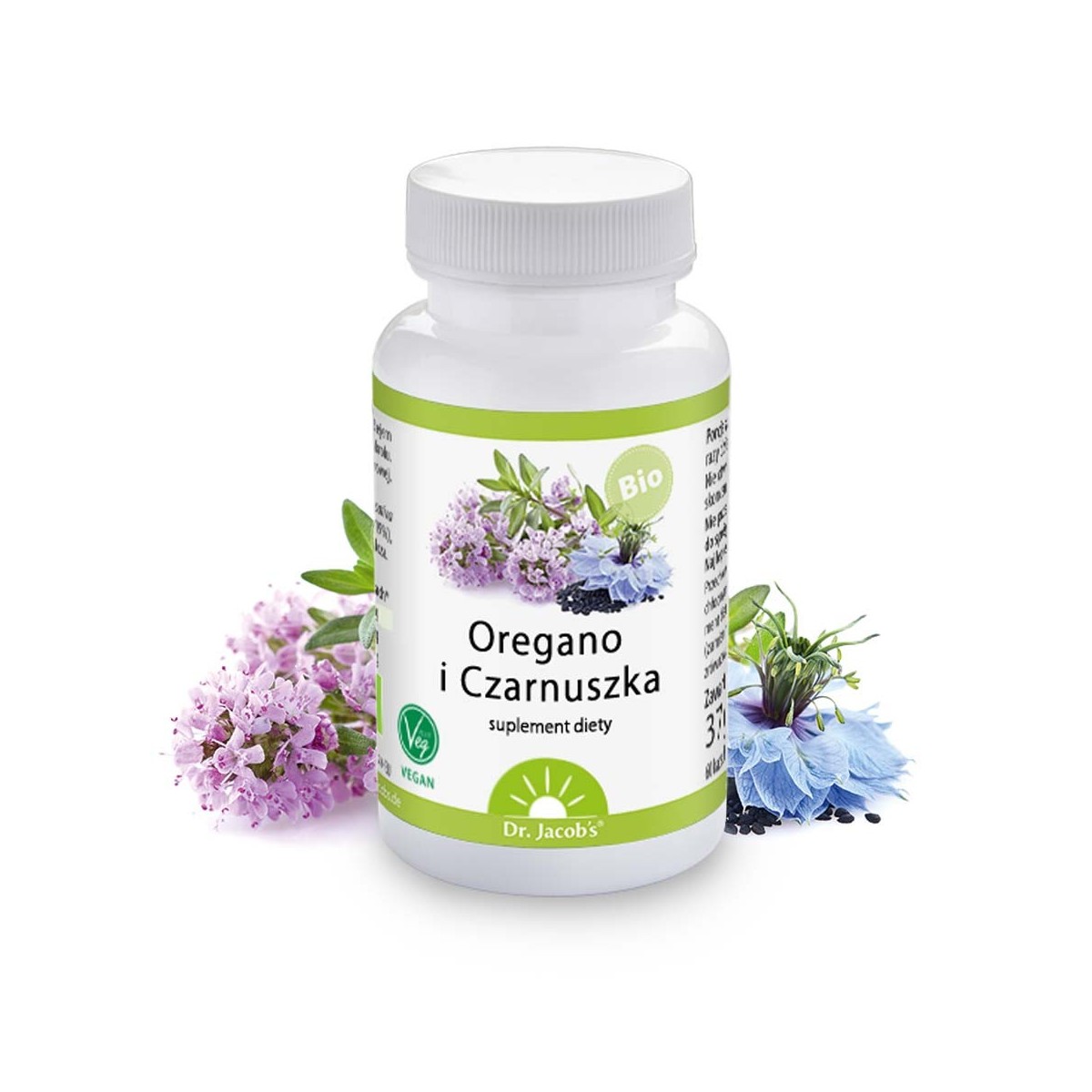 Oregano i Czarnuszka - Dr. Jacob's Poland