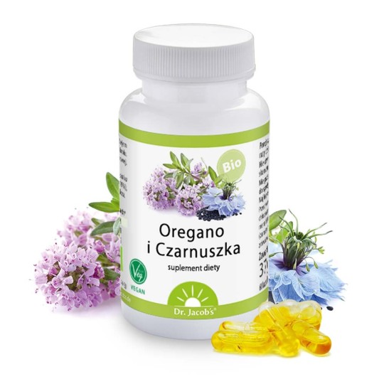 Oregano i Czarnuszka - Dr. Jacob's Poland