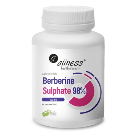 Berberine Sulphate 99% 400 mg x 60 vege caps