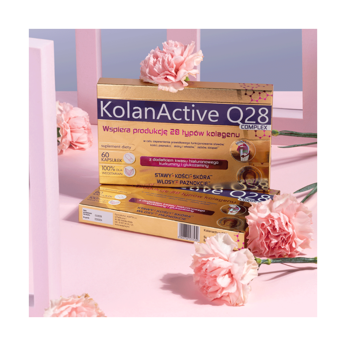 Kolanactive Q28 Complex – aktywator kolagenu - Asepta