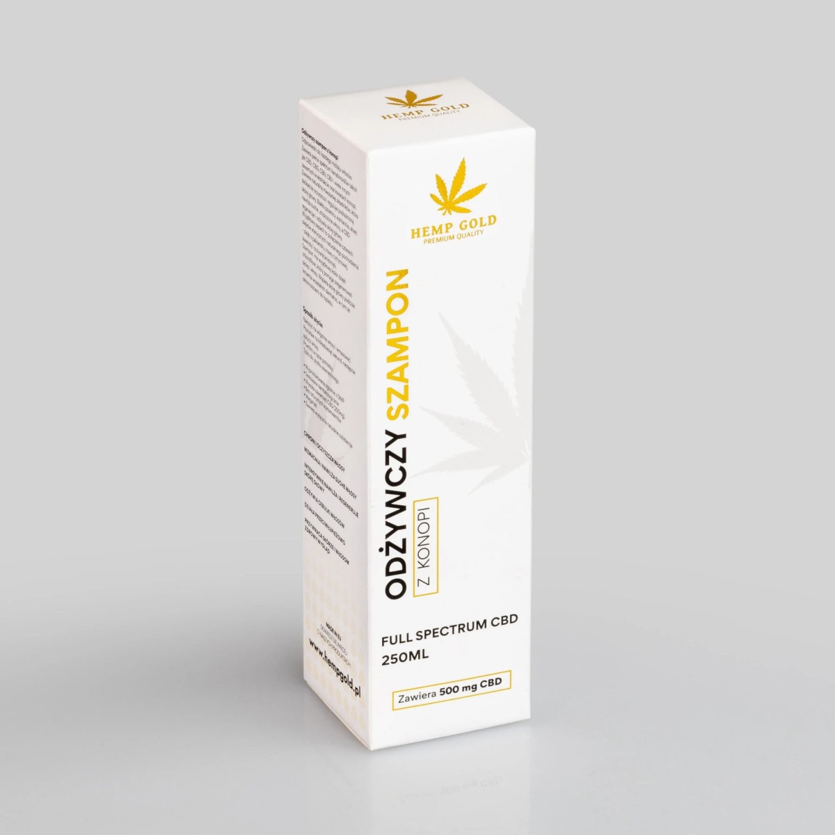 Odżywczy szampon konopny CBD – 250 ml
