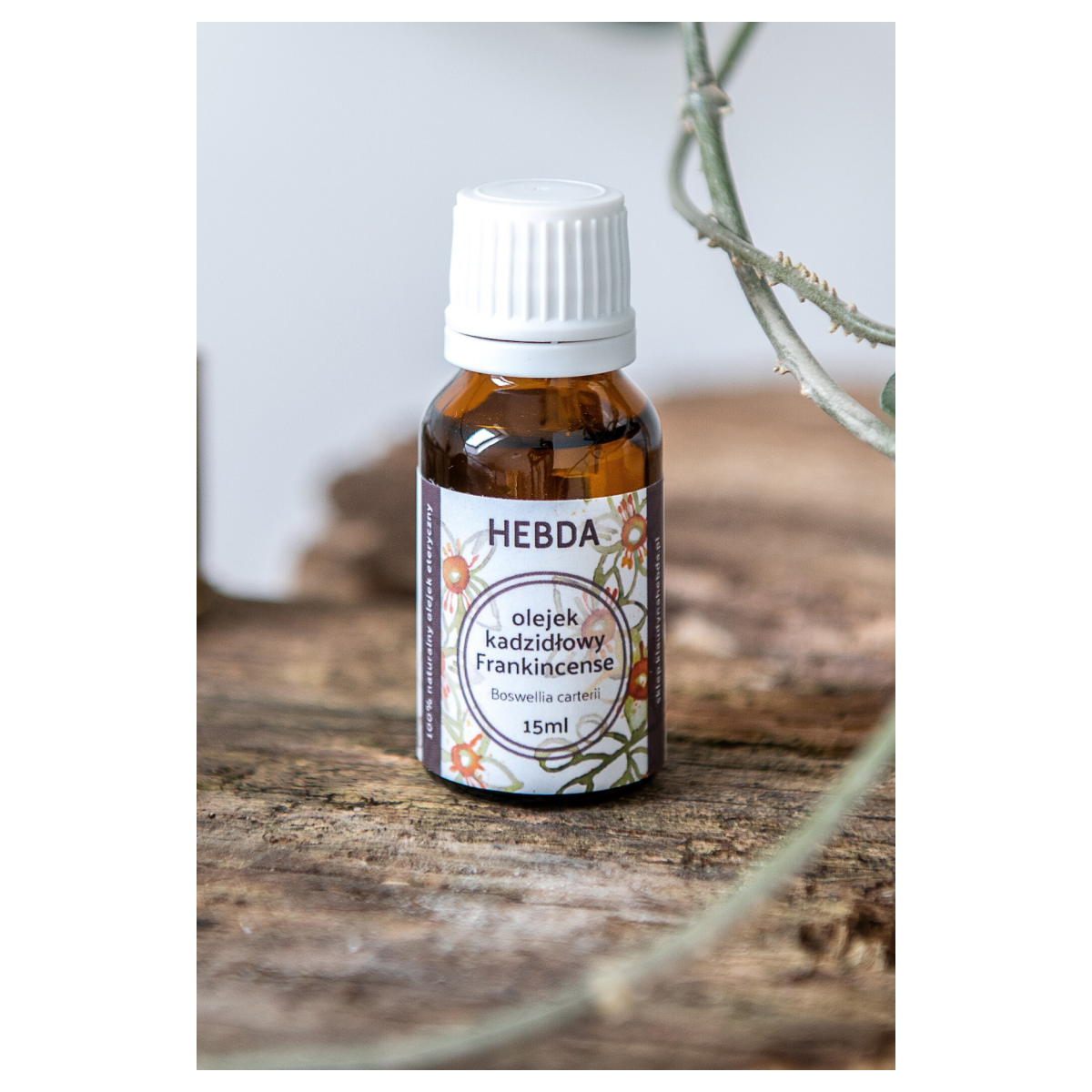 Olejek kadzidłowy Frankincense (dla głębokiego relaksu) [15ml] - Hebda